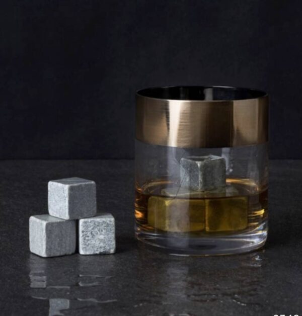 Glacier Rocks® Soapstone Cubes (Set of 6) by Viski - Afbeelding 4