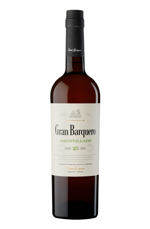 Gran Barquero Amontillado solera 25 años