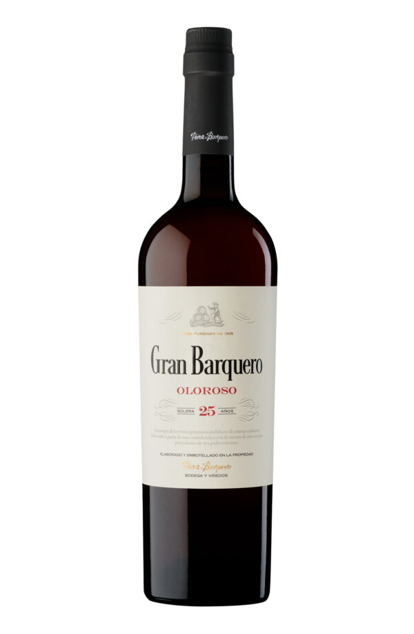 Gran Barquero Oloroso solera 25 años